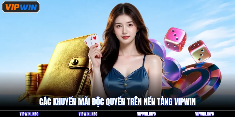 Các khuyến mãi độc quyền trên nền tảng VIPWIN