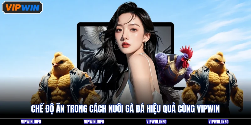 Cách Nuôi Gà Đá Hiệu Quả Giúp Chiến Kê Lì Đòn Cực Lâu 3 Chế độ ăn trong cách nuôi gà đá hiệu quả cùng VIPWIN