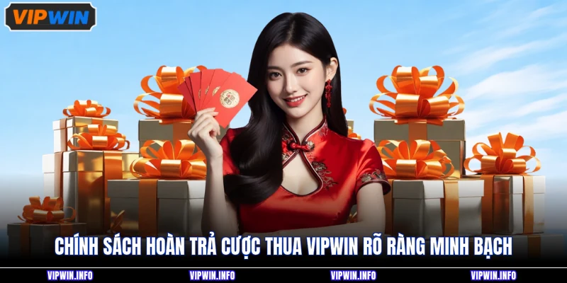 Chính sách hoàn trả cược thua VIPWIN rõ ràng minh bạch